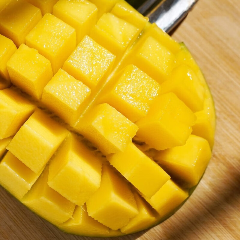 集南鲜 广西青芒果大芒果应季时令新鲜生鲜水果 3斤精选大果(300-600g