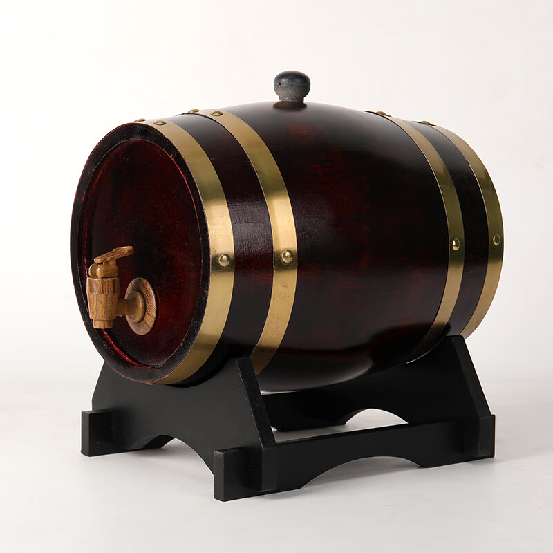 君撷5l-225升立式款式橡木酒桶葡萄红酒桶木质白酒桶木桶装饰 1.