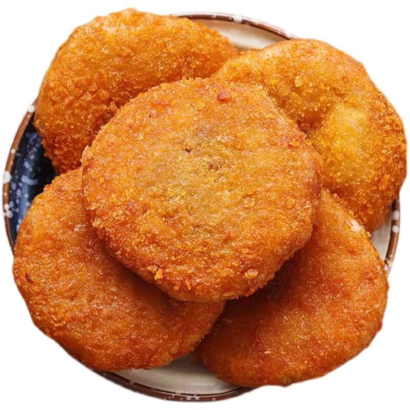 宜享健康哈尔滨特产尹胖子油炸糕手工现炸玫瑰红小豆馅糯米早餐个