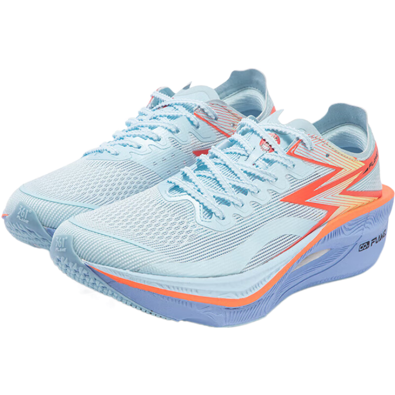 361°运动鞋男鞋【飞燃3】马拉松跑步鞋全掌碳板竞速训练跑鞋F 蟹老板 9 （42.5）