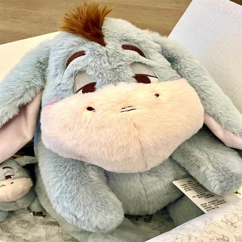 迪士尼(disney)东京屹耳驴代购正版瞌睡不醒驴系列eeyore毛绒玩具公仔