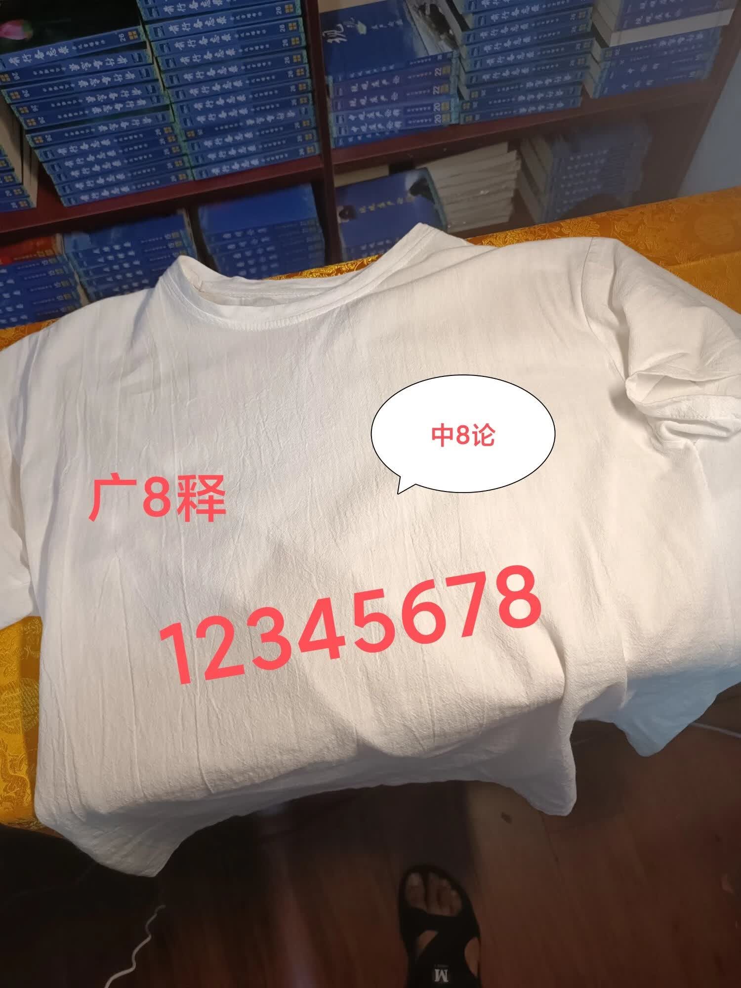 好衣服 中论 广8 释 1-8 字样 索