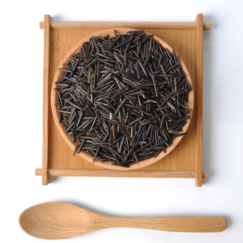 维霆野米苏必利尔加拿大黑菰米一号松针米五谷杂粮 一包454g