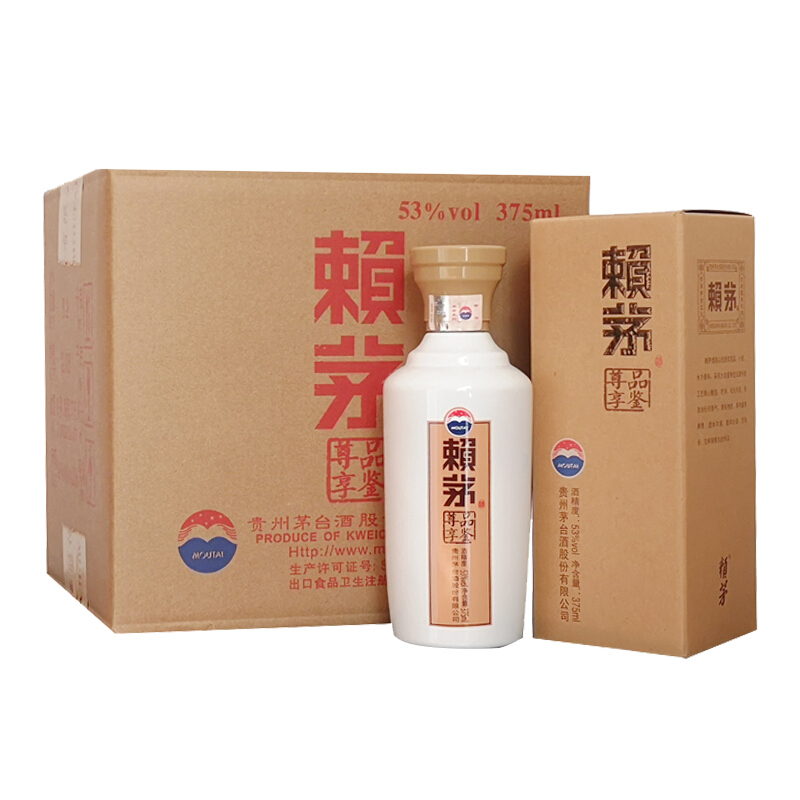 茅台 赖茅 品鉴尊享53度375ml *6整箱装 贵州茅台酒股份有限公司出品