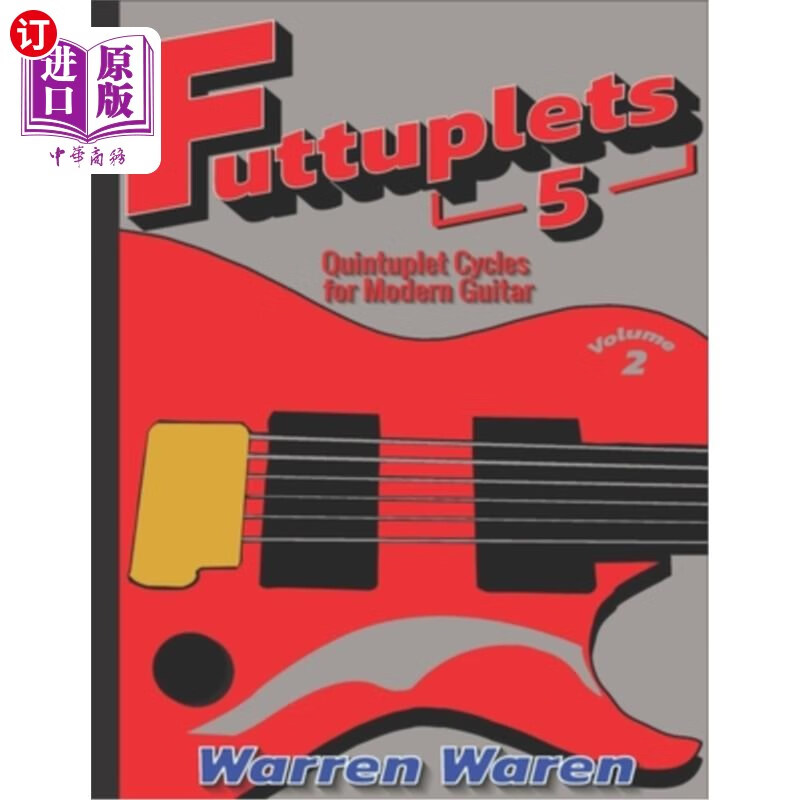 海外直订quintuplet cycles for modern guitar: vol.