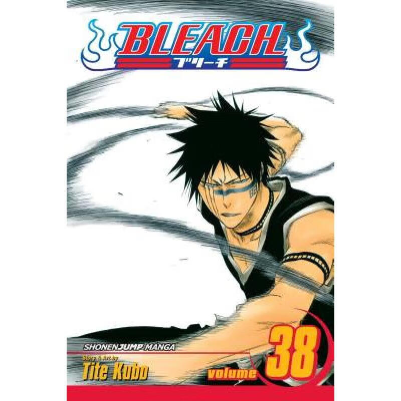 英文漫画【预订3周达】漫画 境界死神 38 bleach, vol.