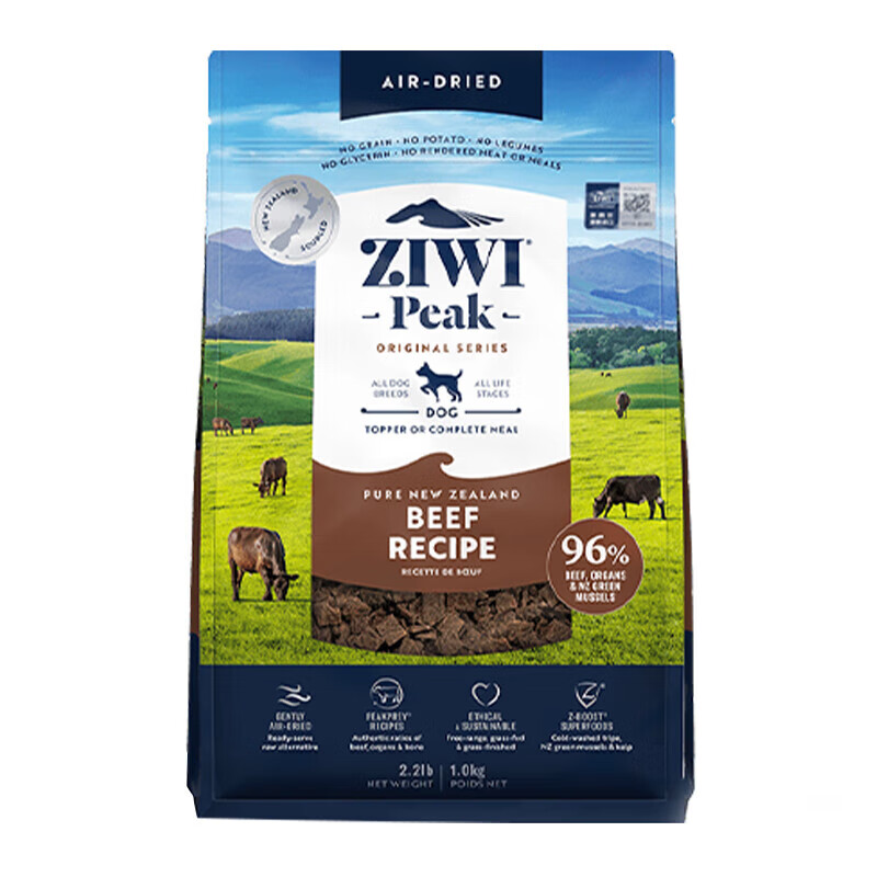 �����۷壨ZIWI����ɹ��������۷�ZiwiPeakͨ������ʳ���ζ ţ��1kg������25��12�¡�