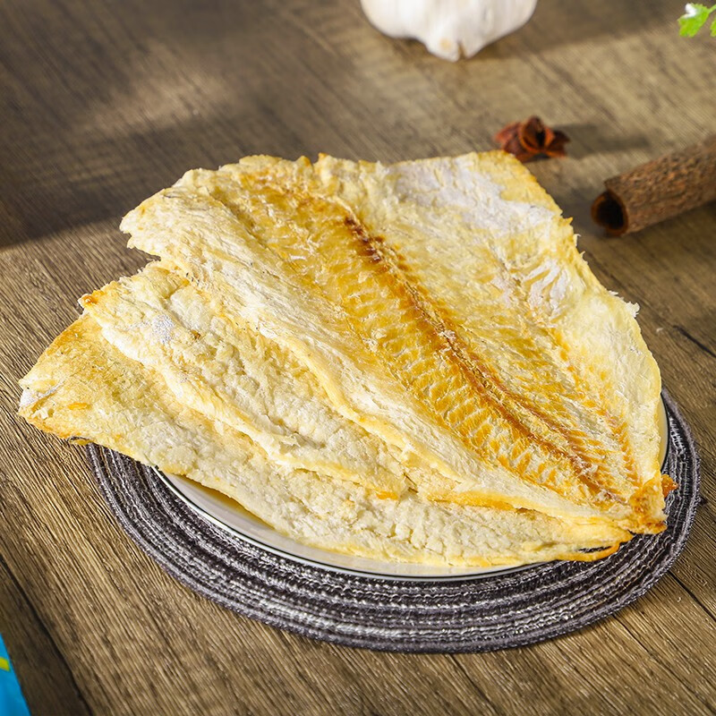 味友 薄切鱼片休闲零食即食健康海味小吃 高蛋白营养美味120g*2包