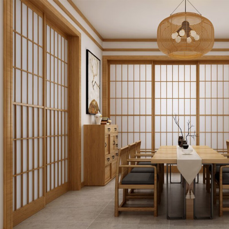 阿马福云日式推拉门格子门日式推拉门榻榻米格栅移门格子门障子门隔断