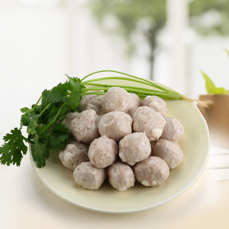 【第2件5折优惠】小马乐活 潮艺旺广东潮汕特产美食手打牛肉丸牛筋丸