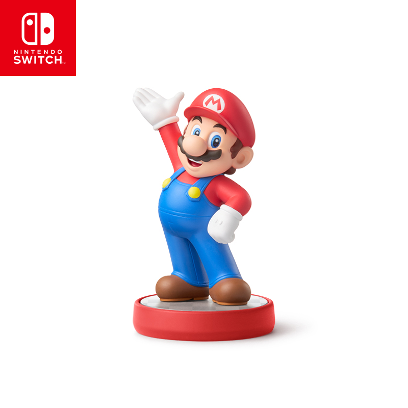 任天堂 Nintendo Switch 超级马力欧 马力欧 标准款 国行amiibo游戏互动模型 NS周边配件