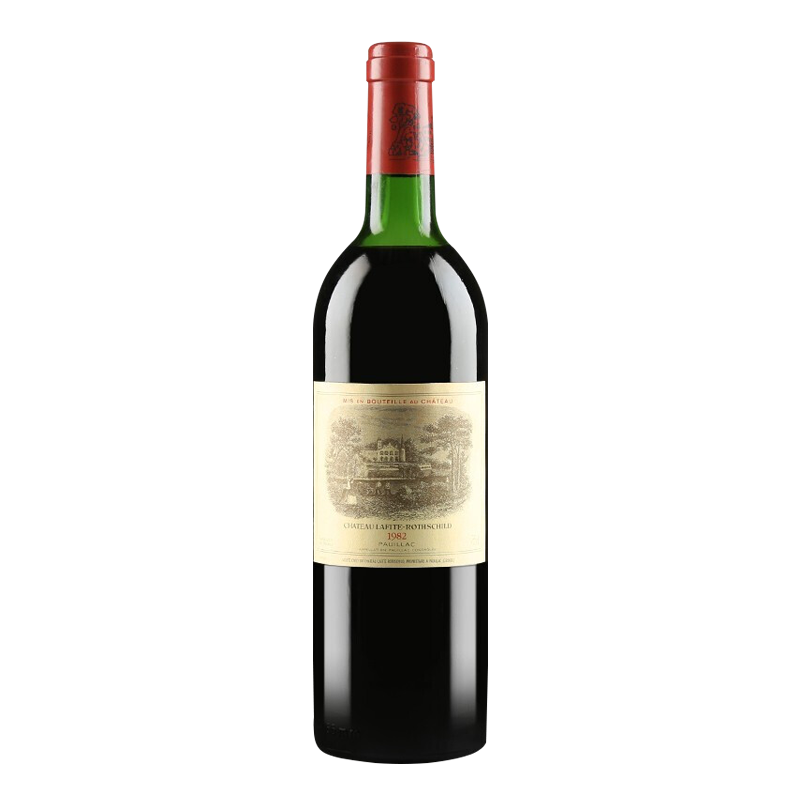 大拉菲红酒法国梅多1855列级庄(一级庄)拉菲酒庄正牌干红葡萄酒礼盒2010年正 拉菲正牌1982年RP100分