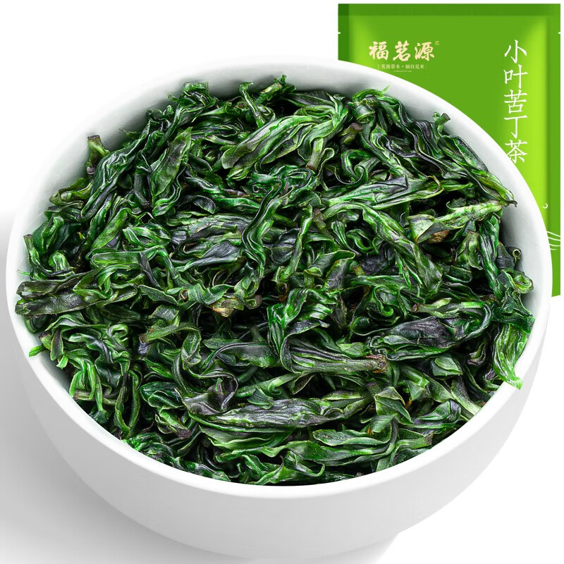 福茗源 花草茶 小叶苦丁茶叶 2023新茶峨眉山青山绿水嫩芽单叶袋装250