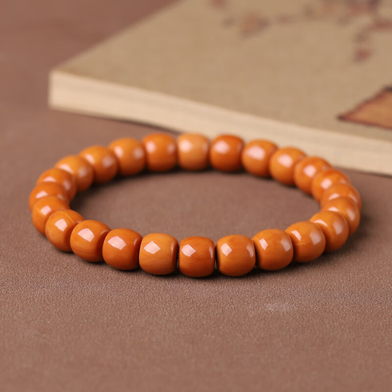 avaden野生小核桃雕刻直切猴头老型桶珠手串男女文玩佛珠饰品毕业级