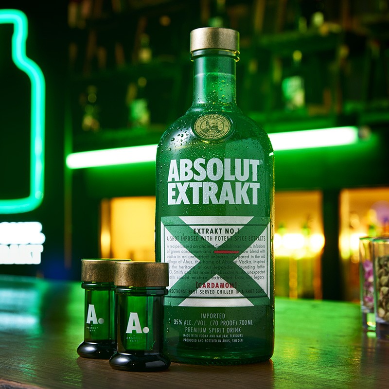 绝对伏特加x冰萃洋酒