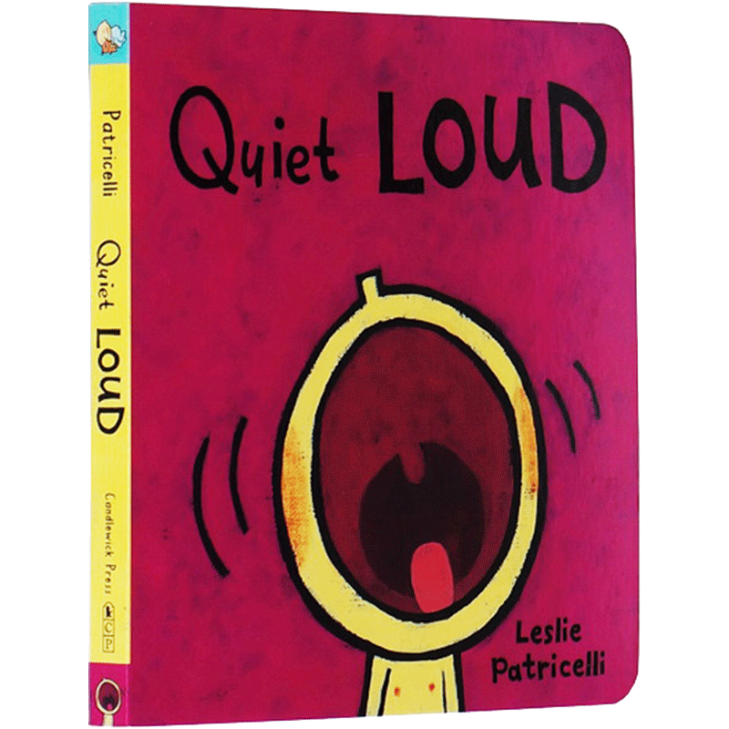 Quiet Loud 名家Leslie Patricelli 幼儿入门启蒙纸板书 小毛孩英文原版绘本 mobi格式下载
