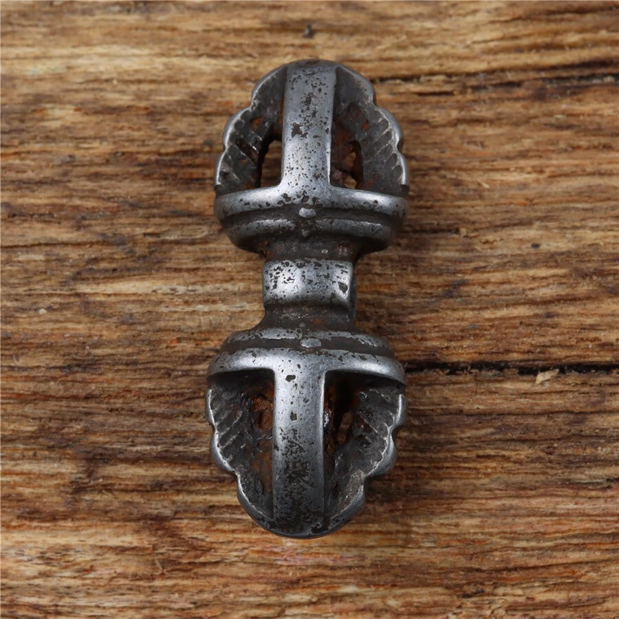 亚瑜媚pure girl 藏传纯手工寒铁金刚杵 背云手串卡子 diy配饰包挂