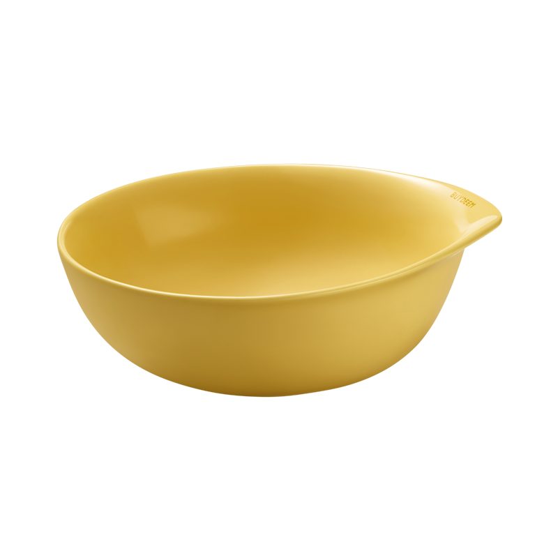 北鼎（Buydeem）马蹄莲碗碟套装 陶瓷碗碟便携餐具 国瓷盘子饭碗 汤碗鱼盘餐具套装 套叠收纳 大号碗 1个/件
