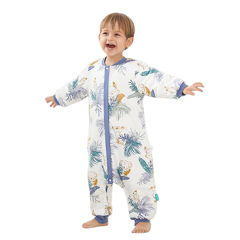 KUB婴儿睡袋：四季通用夹棉抑菌，森林探险主题设计