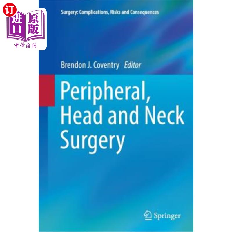 海外直订医药图书peripheral, head and neck surgery 外周,头颈外科