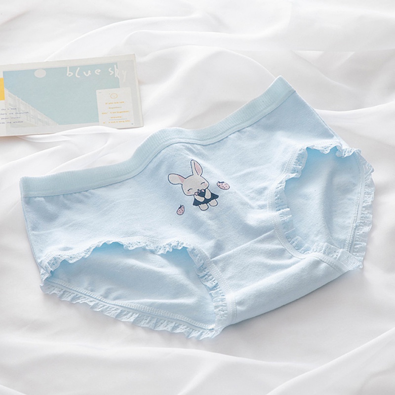 优想妮(youxiangni)小学生内裤女12岁女童中大童初中发育期三角棉质