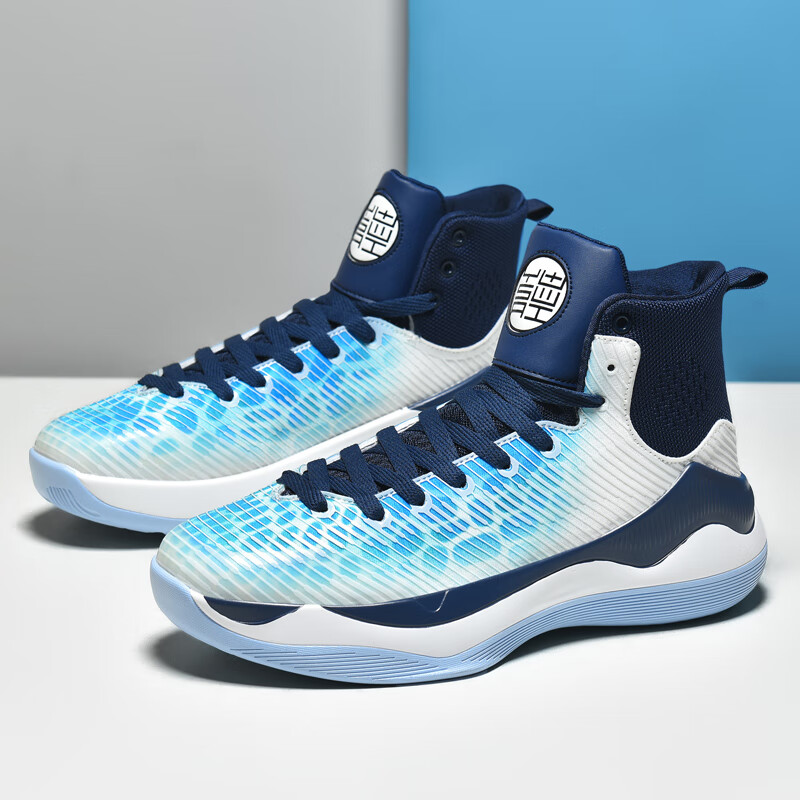 hnxc驭帅11代篮球鞋男款实战球鞋学生儿童女丹 蓝莓 41