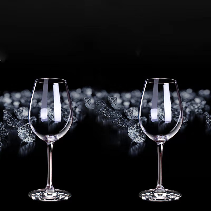 1/6个320ml装葡萄酒醒酒器水晶玻璃高脚杯酒具 高脚杯2个装(320ml)