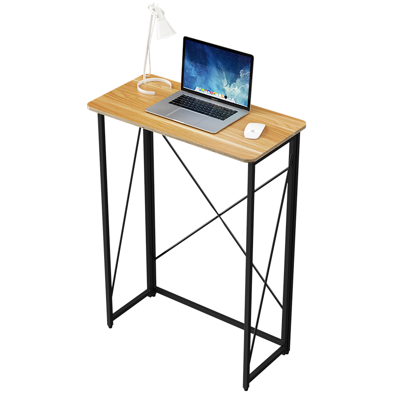 SOFS 站立桌 站立式笔记本电脑桌 简易站立办公台桌写字桌吧台桌 可折叠高桌子宿舍懒人书桌 高110cm 折叠站立桌(80x40cm)