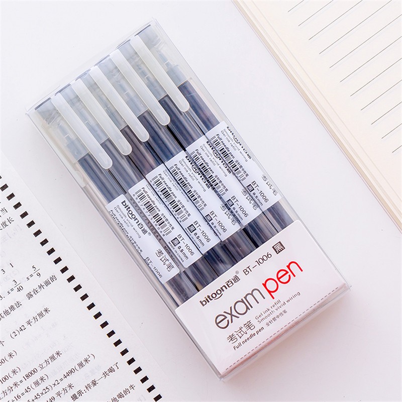 百通(bitoon) 百通文具中性笔0.