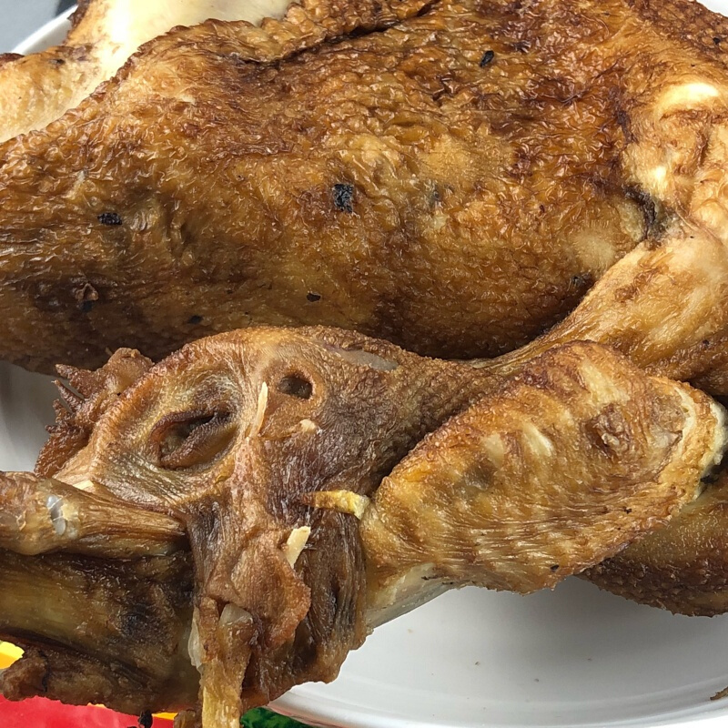 虎钢馋开封特产马豫兴烧鸡800g 一整只800g