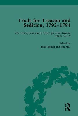 预订 Trials for Treason and Sedition, 1792-1794, Par
