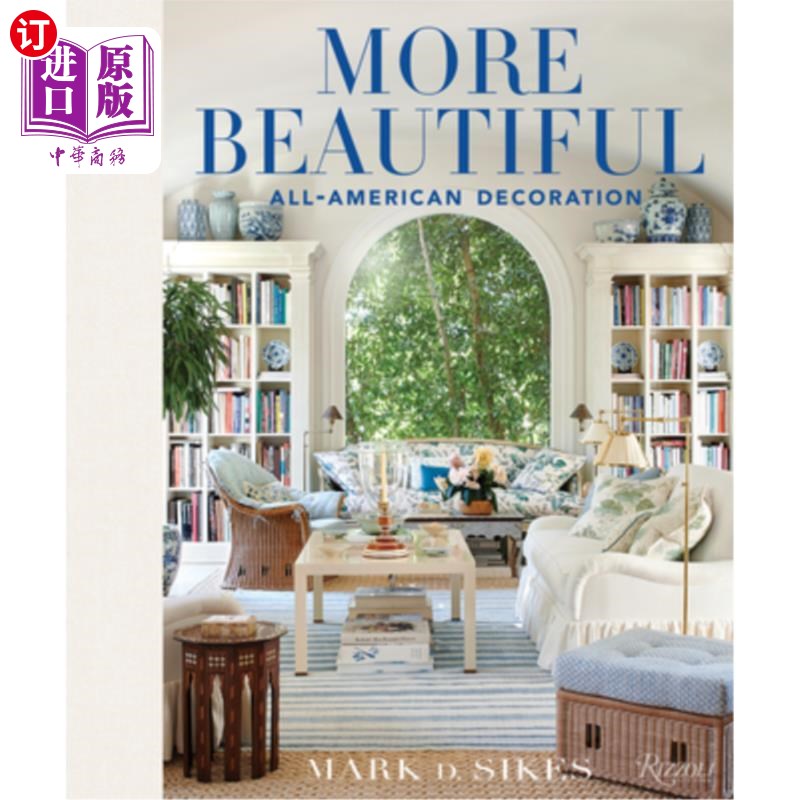 海外直订more beautiful: all-american decoration 更美:全美装饰