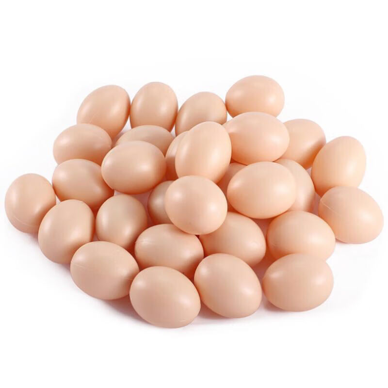 skids仿真假鸡蛋鸭蛋引蛋引窝玩具蛋托非实心手绘幼