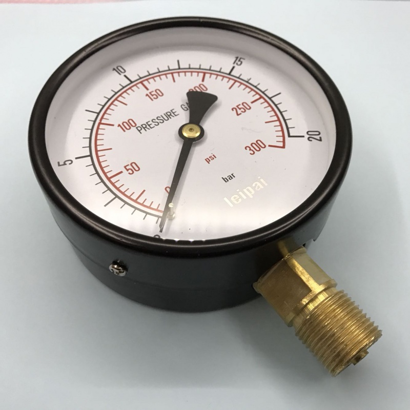 订货 压力测力计 压力表 pressure gauge 0-300psi 20bar 100mm 20bar