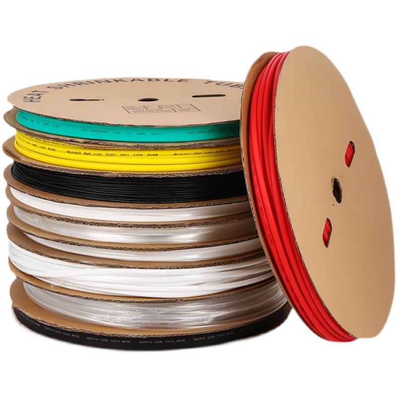 樱笋年光电线热缩管绝缘套管加厚2倍热收缩管电工接线电线保护套水