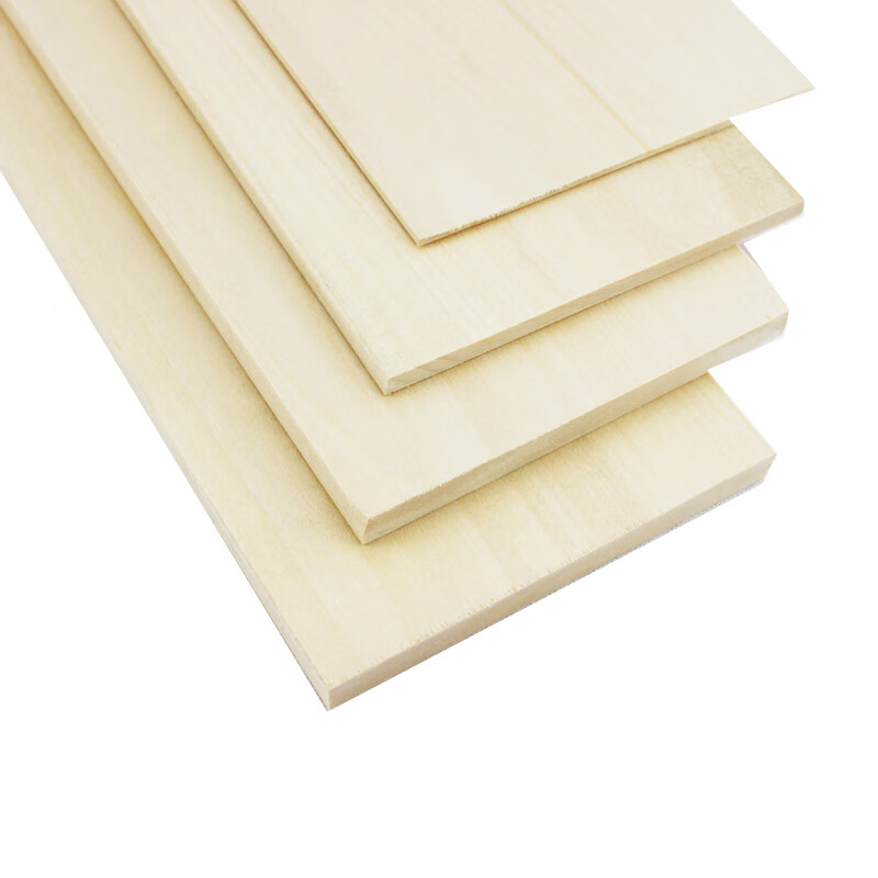 椴木板椴木木料实木薄板薄片木板片手工diy木板材料实木块原木方 2mm