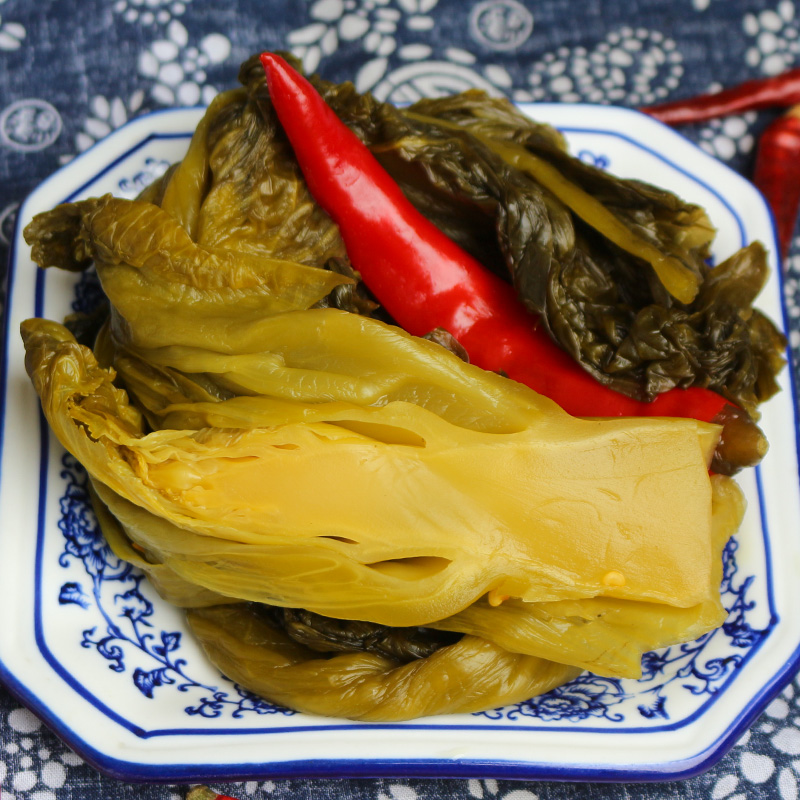 四川坛子泡菜泡酸菜泡青菜新繁特产农家风味坛子酸菜酸菜鱼料食材