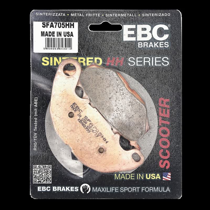 ebc英国ebc 烧结铜合金摩托车刹车片刹车皮  xmax 300踏板车 sfa705hh