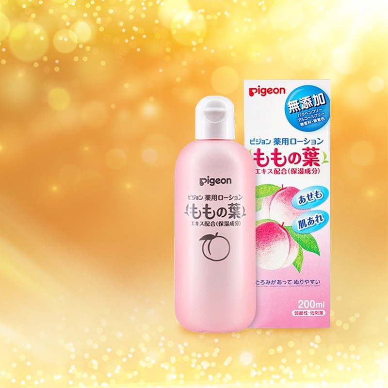 贝亲(pigeon)桃子水新生婴儿液体爽身粉防去痱子粉宝宝专用日本痱子水