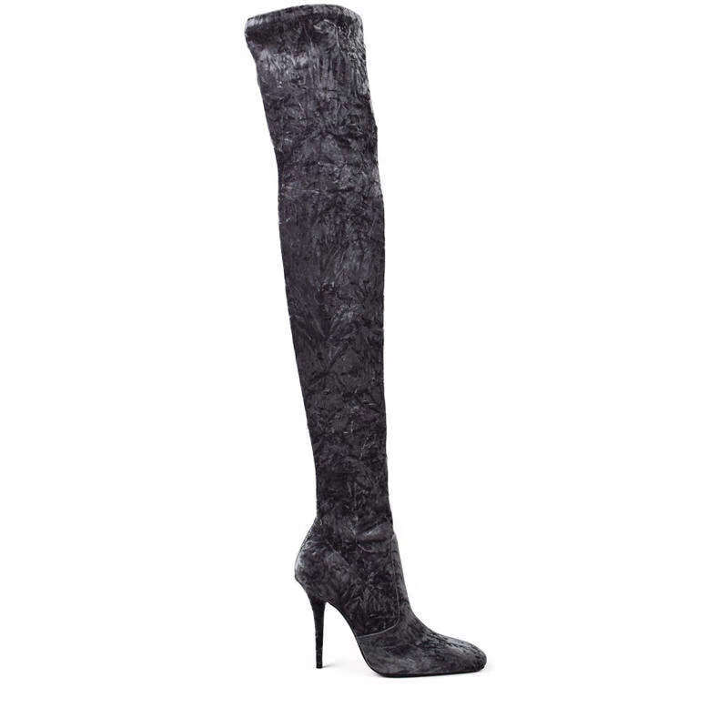 saint laurent 女士短靴/踝靴 38 it 灰色