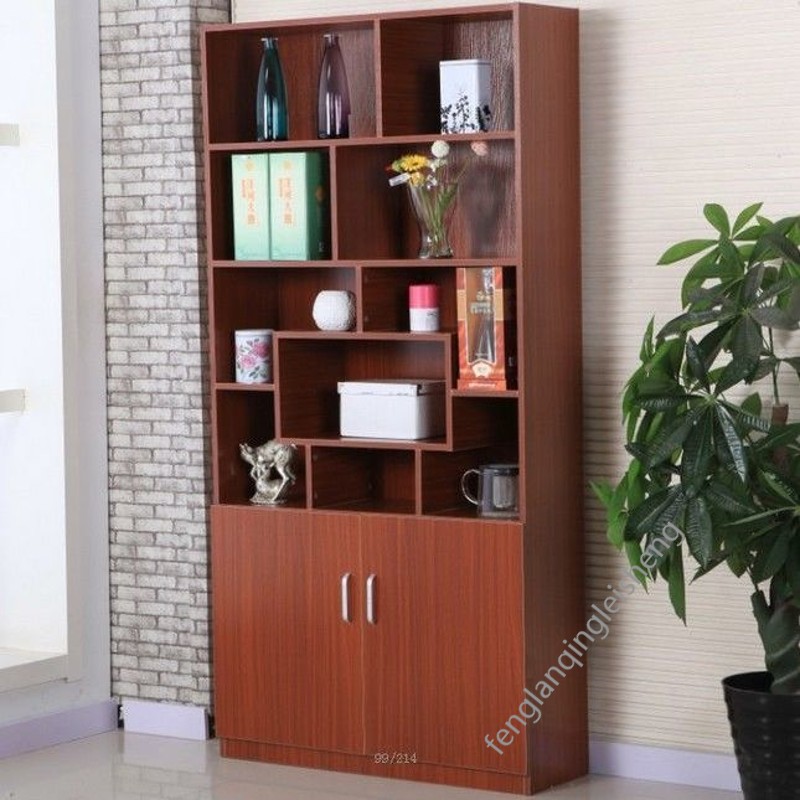 家用仿实木酒柜客厅屏风隔断储物柜中式饭店餐馆装饰柜板式组合柜