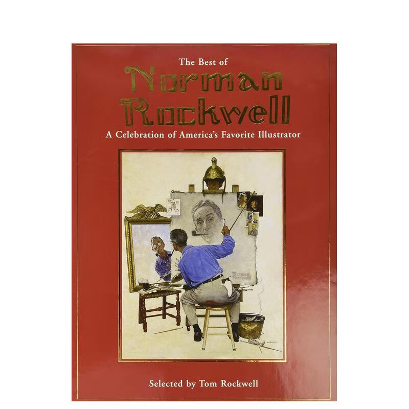 洛克威尔优秀作品集 best of norman rockwell 原版英文艺术画册画集