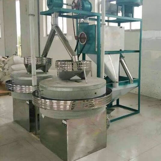 创京懿选大型商用小麦磨面机 石磨面粉机商用大型风运式小麦玉米五谷杂粮 其他型号定制