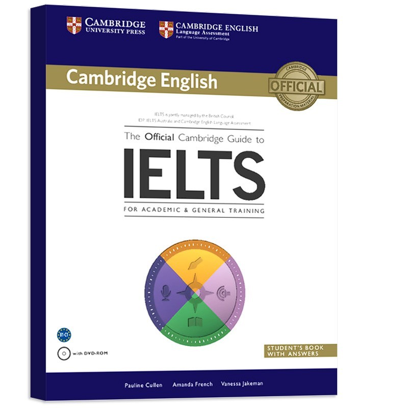原版 剑桥雅思官方指南The Official Cambridge Guide to IELTS 考试真题官方教材雅思OG进口英文书