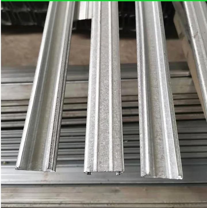 大棚配件卡槽卡簧防风压膜槽条防锈耐腐蚀种养殖方形槽深槽镀铝锌 0.
