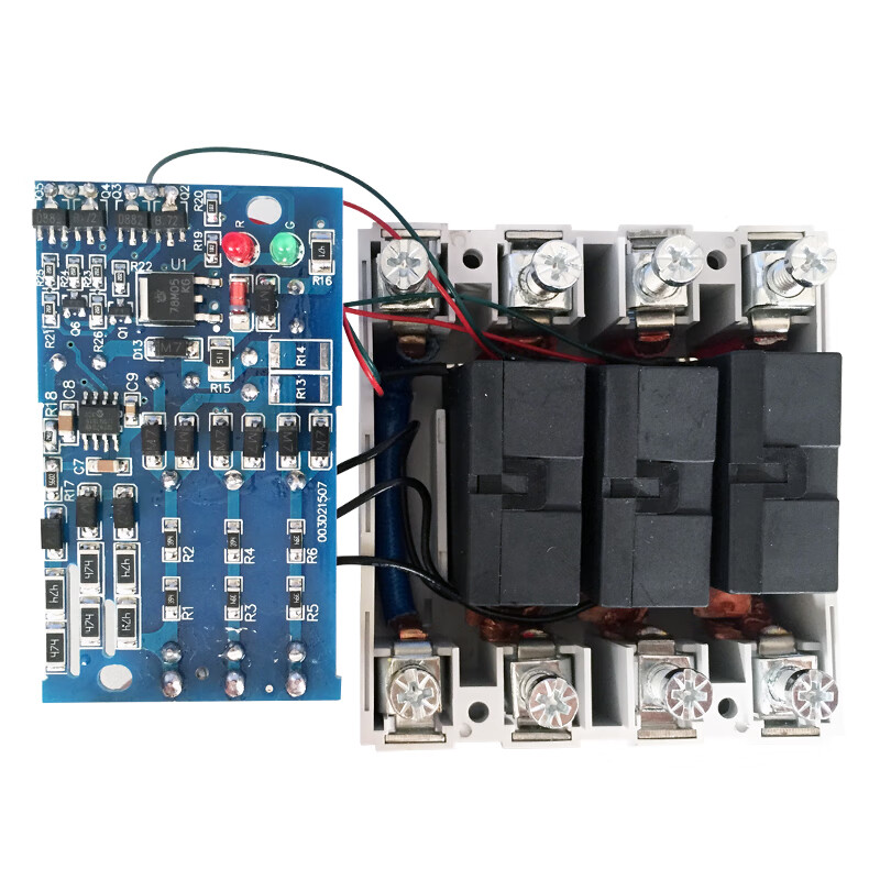 专用 三相自复式过欠压保护器 380v自动恢复过电欠压保护器 100a 3p n