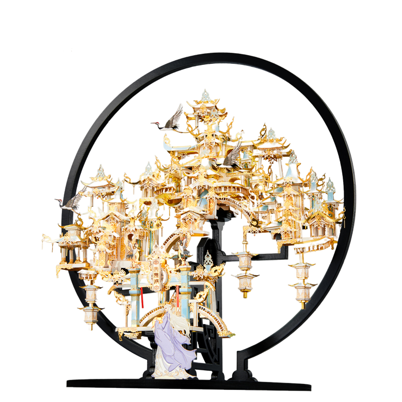 九木杂物社拼酷天外天系列东华仙境3d立体拼图古风摆件毕业礼物七夕