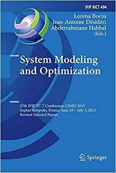 【预订】system modeling and optimization: 27th