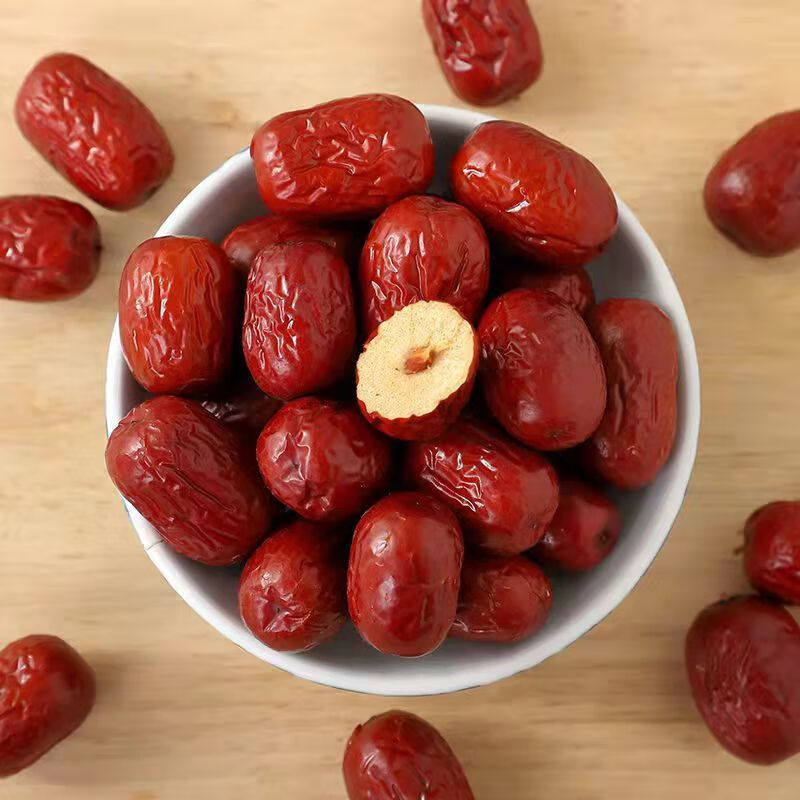 新疆若羌灰枣500g新疆特产红枣煮粥枣泡茶枣袋装 500g*1袋