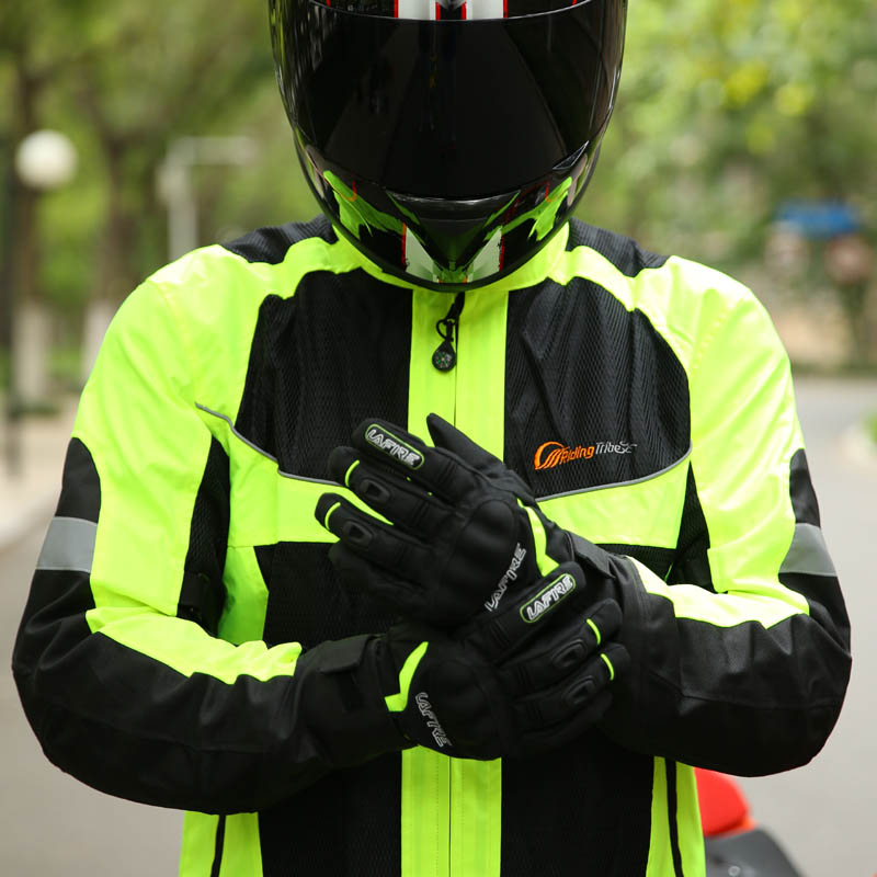ridingtribe摩托车骑行服套装夏季网眼透气赛车服防风保暖防摔骑士